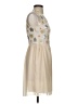 Kensie 100% Polyester Hearts Tan Cocktail Dress Size XS - photo 4