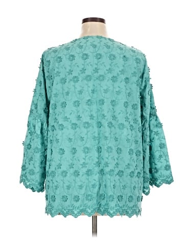 Soft Surroundings 3/4 Sleeve Blouse (view 2)