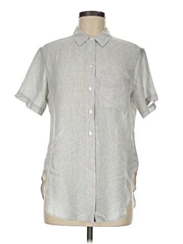 Theory Short Sleeve Button-Down Shirt (view 1)