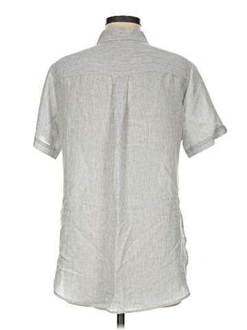 Theory Short Sleeve Button-Down Shirt (view 2)
