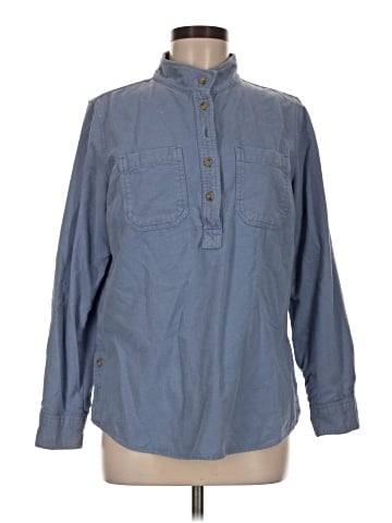 L.L.Bean Long Sleeve Button-Down Shirt (view 1)