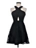 Jay Godfrey 100% Polyester Black Cocktail Dress Size 0 - photo 1