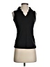 Pebble Beach 100% Polyester Black Sleeveless Blouse Size XS - photo 1