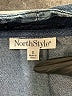North Style Blue Long Sleeve Blouse Size S - photo 7