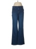 CALVIN KLEIN JEANS Chevron-herringbone Blue Jeans Size 8 - photo 1