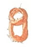 Staring at Stars 100% Rayon Orange Scarf One size - photo 1