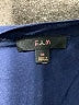 E&M Collection 100% Rayon Blue 3/4 Sleeve Blouse Size M - photo 7