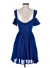 Lulus 100% Polyester Solid Blue Cocktail Dress Size XS - photo 2