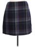 Boston Proper Plaid Blue Wool Skirt Size 10 - photo 1