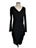 Vince Camuto Solid Black Cocktail Dress Size S - photo 1