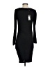 Vince Camuto Solid Black Cocktail Dress Size S - photo 2