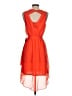 Express 100% Polyester Orange Cocktail Dress Size S - photo 2