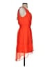 Express 100% Polyester Orange Cocktail Dress Size S - photo 4