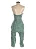 Angashion Tweed Green Romper Size S - photo 2