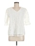Unbranded 100% Polyester Ivory 3/4 Sleeve Blouse Size M - photo 1