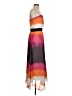 Express 100% Polyester Tie-dye Orange Casual Dress Size XS - photo 4