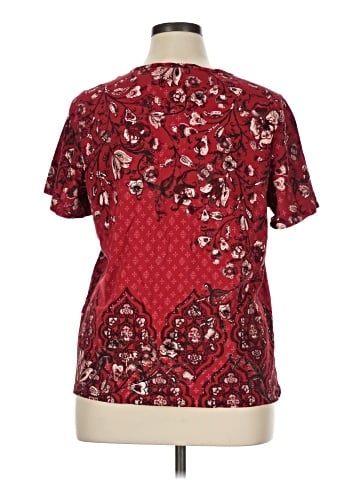 Cj Banks Short Sleeve Blouse (view 2)