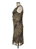 Robbie Bee 100% Polyester Animal Print Gold Cocktail Dress Size 10 - photo 5