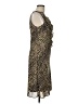 Robbie Bee 100% Polyester Animal Print Gold Cocktail Dress Size 10 - photo 4
