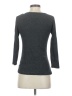 Deletta Gray 3/4 Sleeve Top Size S - photo 2