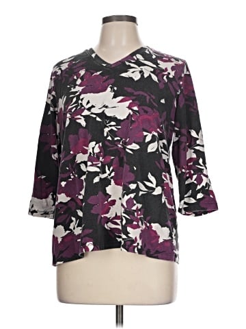 Jessica London 3/4 Sleeve T-Shirt (view 1)