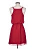 TOBI 100% Polyester Solid Red Casual Dress Size S - photo 2