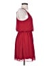 TOBI 100% Polyester Solid Red Casual Dress Size S - photo 4