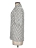 Lizzie Driver Houndstooth Ivory Short Sleeve Turtleneck Size M - photo 5