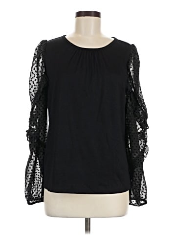 Ann Taylor LOFT 3/4 Sleeve T-Shirt (view 1)