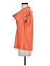 Donna Karan New York Orange Short Sleeve Top Size M - photo 5