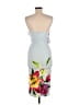 True Violet Tropical Gray Cocktail Dress Size 8 - photo 2
