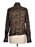 Worthington Floral Brown Long Sleeve Blouse Size L - photo 2