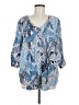 Ethyl Blue 3/4 Sleeve Blouse Size M - photo 1