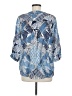 Ethyl Blue 3/4 Sleeve Blouse Size M - photo 2