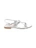 Stuart Weitzman Silver Sandals Size 10 1/2 - photo 1