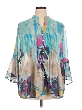 North Style 3/4 Sleeve Blouse