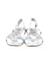 Stuart Weitzman Silver Sandals Size 10 1/2 - photo 2