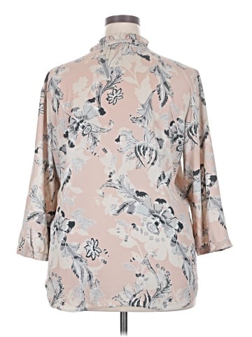 Van Heusen 3/4 Sleeve Blouse (view 2)