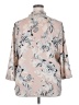 Van Heusen 100% Polyester Floral Pink 3/4 Sleeve Blouse Size XXL - photo 2