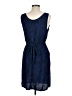 Mossimo Paisley Blue Cocktail Dress Size M - photo 2