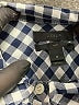 J.Crew Checkered-gingham Blue Long Sleeve Button-Down Shirt Size 4 - photo 3