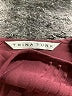 Trina Turk 100% Polyester Burgundy Long Sleeve Blouse Size M - photo 7
