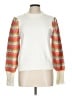 THML Print White Pullover Sweater Size L - photo 1
