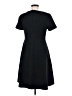 Talbots Solid Black Casual Dress Size 8 - photo 2