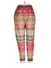 Staring at Stars 100% Polyester Print Pink Casual Pants Size L - photo 2