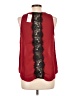 Freebird 100% Polyester Red Sleeveless Blouse Size L - photo 2