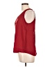 Freebird 100% Polyester Red Sleeveless Blouse Size L - photo 5