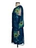 Express 100% Polyester Blue Cocktail Dress Size S - photo 5