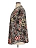 Serengeti Animal Print Black Short Sleeve Blouse Size 1X - photo 5