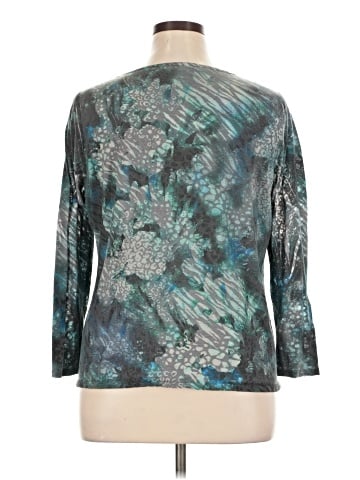 Coldwater Creek 3/4 Sleeve Top (view 2)